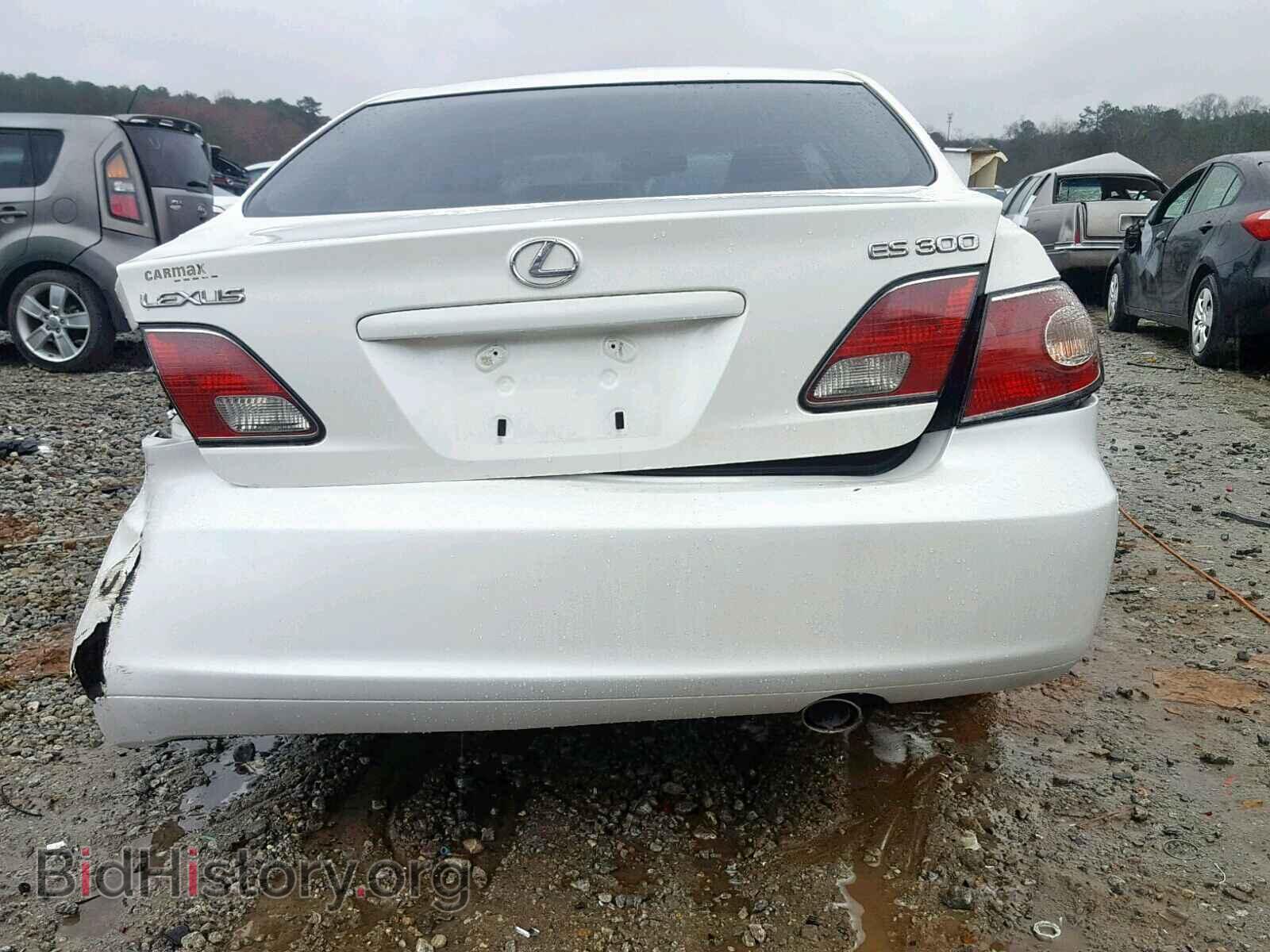2003 LEXUS ES300 - VIN: JTHBF30G836000110 - Фото 9