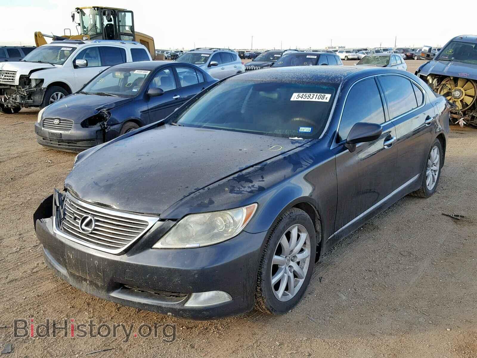 2007 LEXUS LS460 - VIN: JTHGL46F775006026 - Фото 2