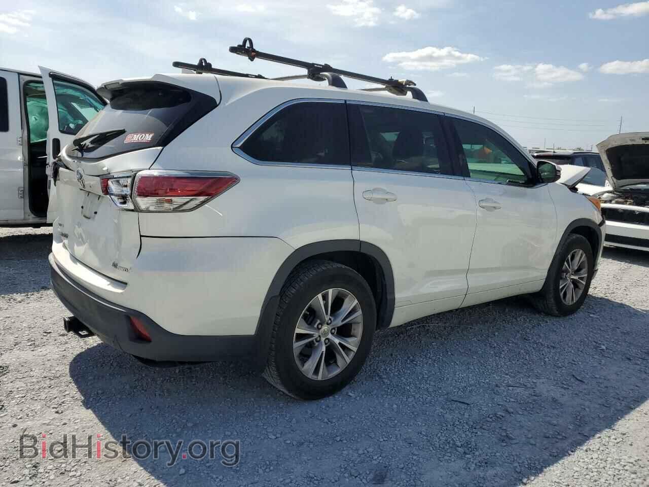 2014 TOYOTA HIGHLANDER - VIN: 5TDBKRFH8ES009294 - Фото 3