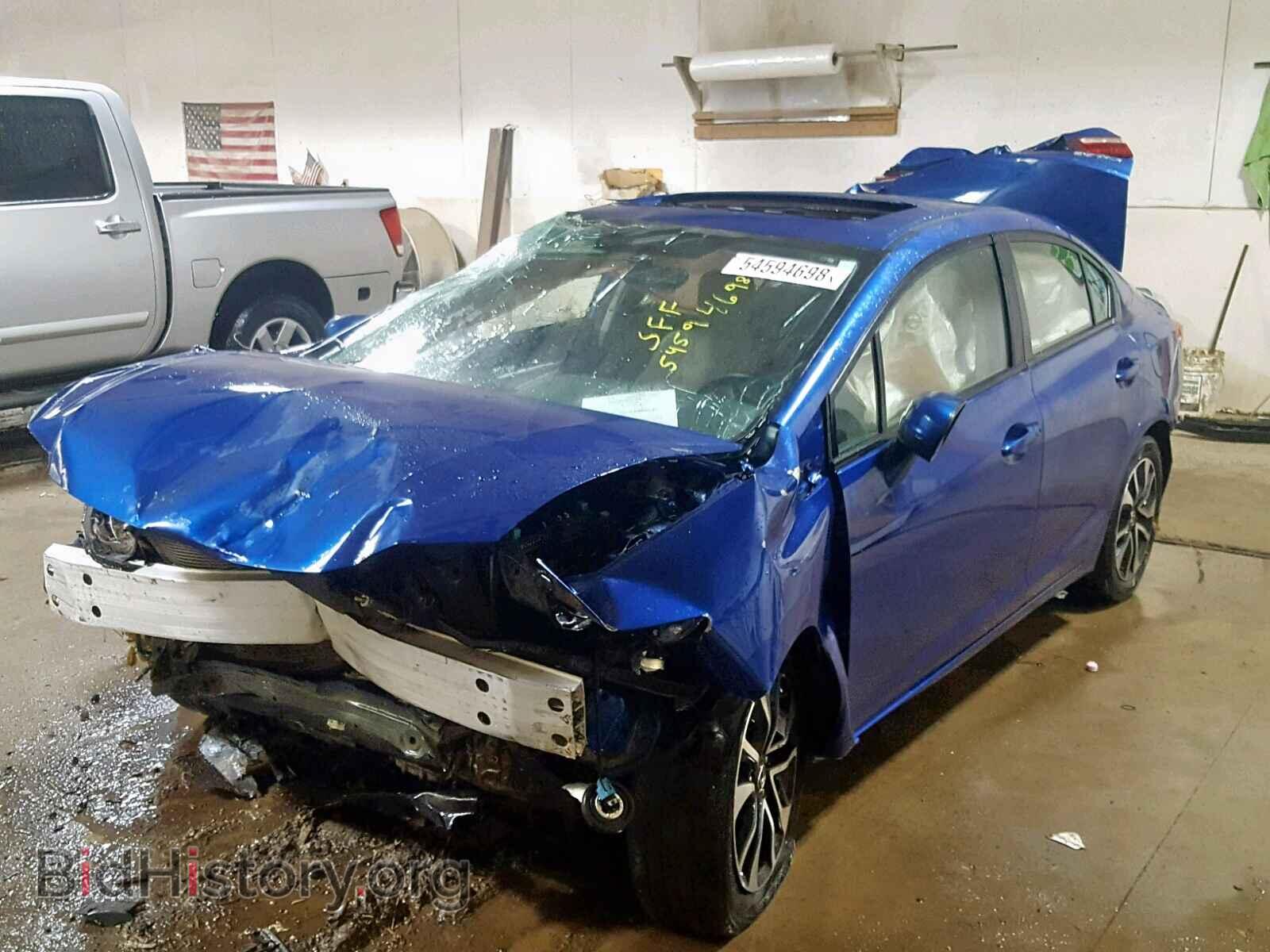 2014 HONDA CIVIC - VIN: 19XFB2F85EE084781 - Фото 2