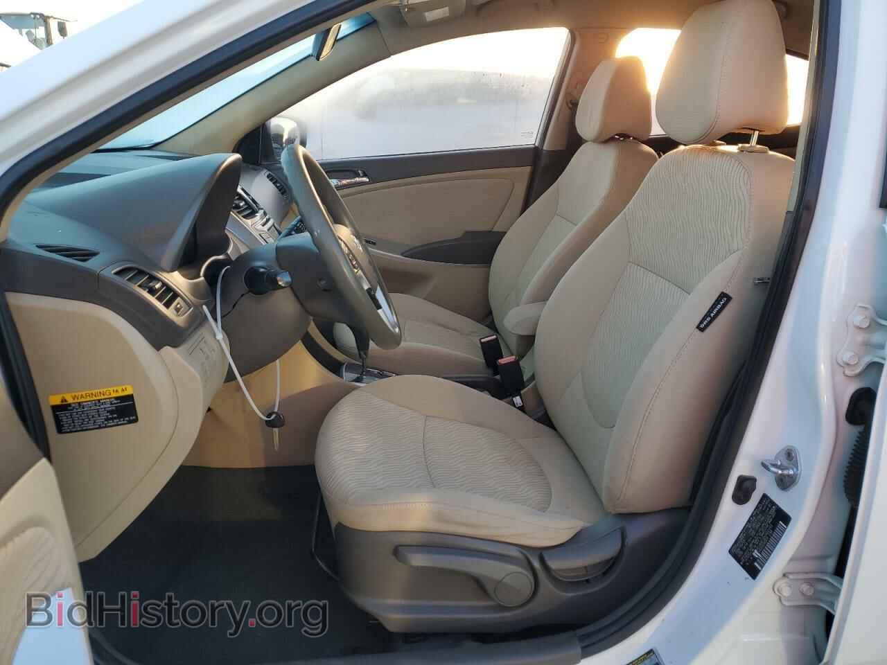 2013 HYUNDAI ACCENT - VIN: KMHCU4AE2DU452142 - Фото 7