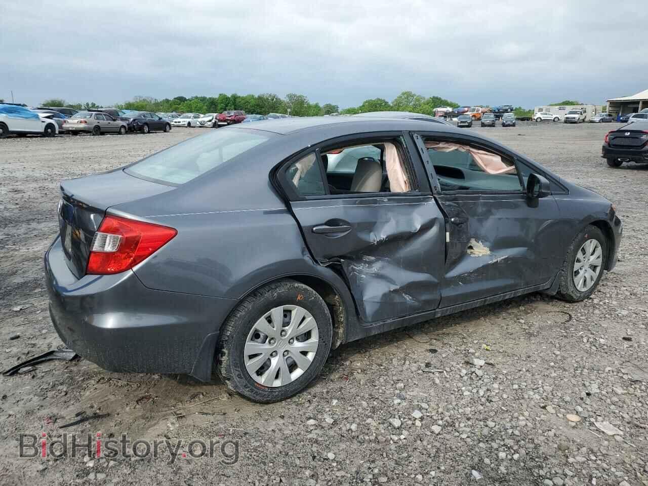 2012 HONDA CIVIC - VIN: 19XFB2F58CE059635 - Фото 3