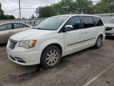 2011 Chrysler MINIVAN Touring L, белый — VIN 2A4RR8DGXBR776979, Copart