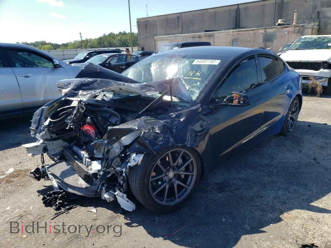 2020 TESLA MODEL 3 - VIN: 5YJ3E1EB3LF637243 - Фото 2