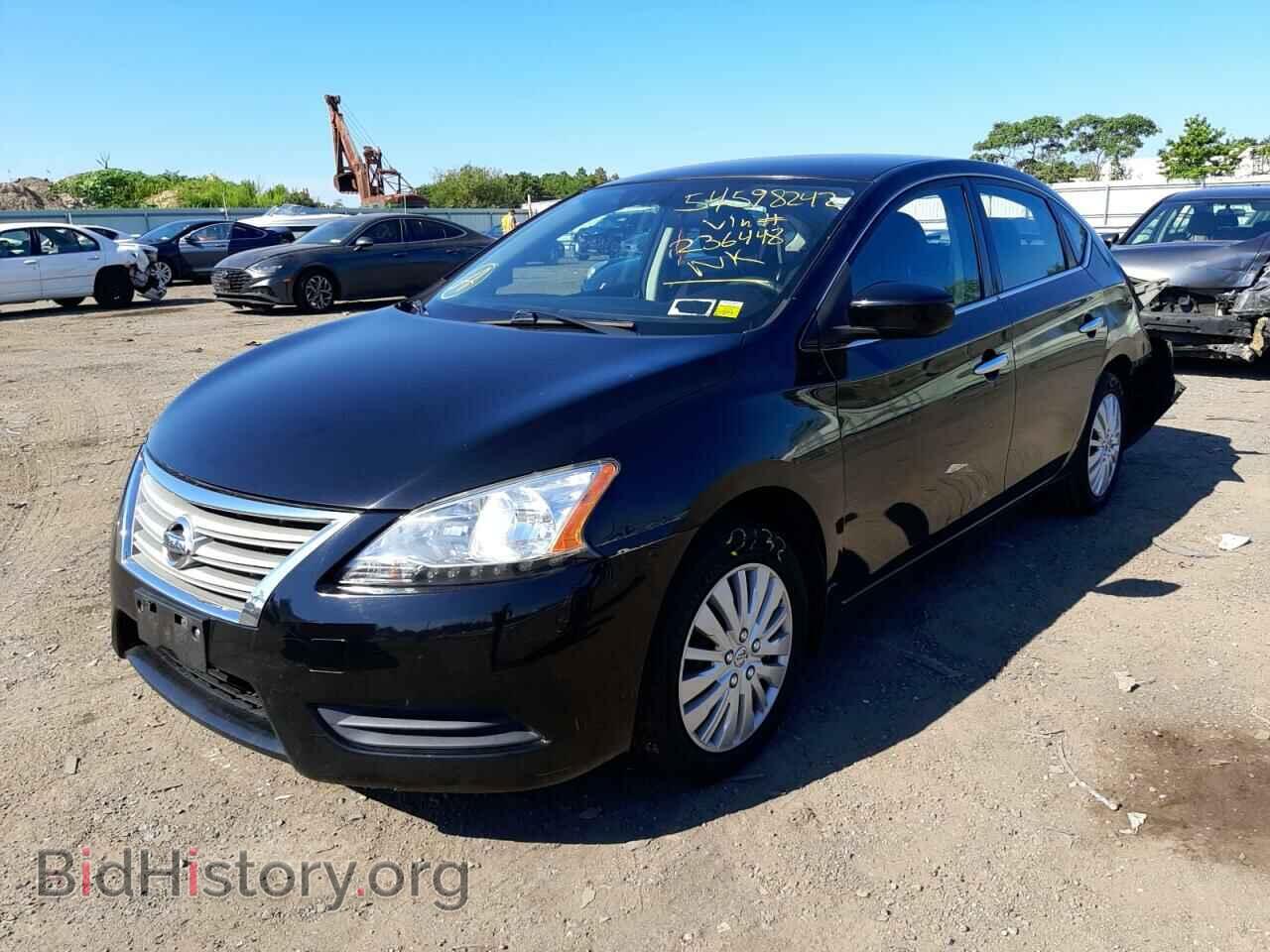 2014 NISSAN SENTRA - VIN: 3N1AB7AP1EY236448 - Фото 2