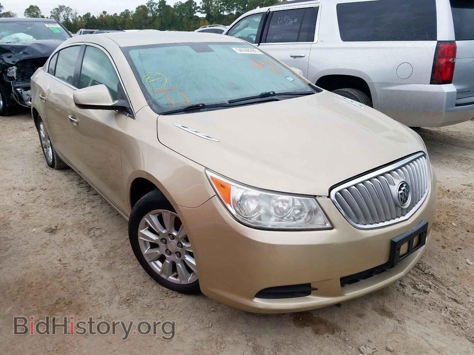 Photo 1G4GB5E36CF270422 - BUICK LACROSSE 2012