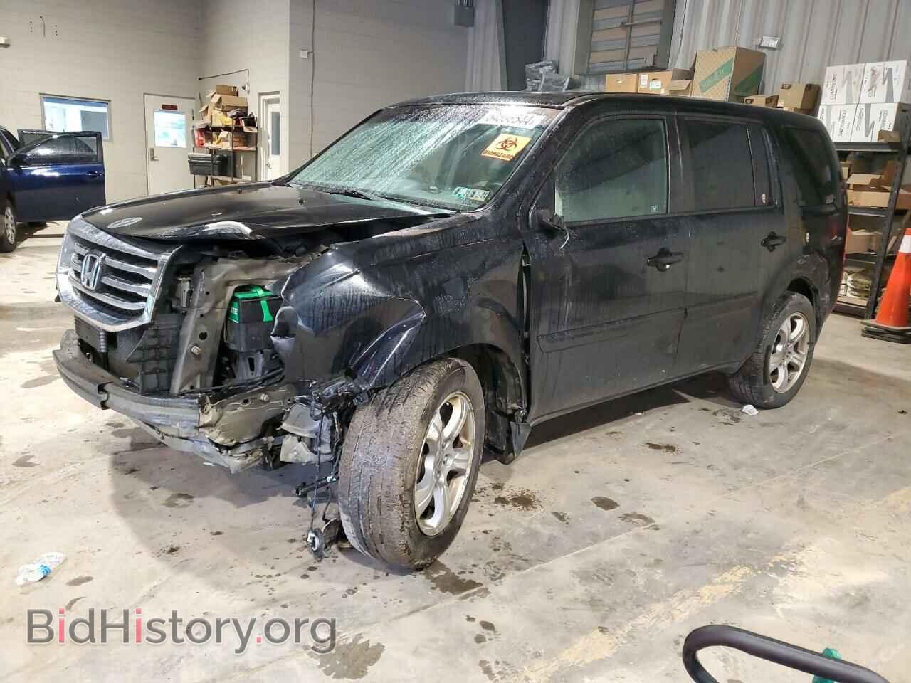 Photo 5FNYF4H58CB010421 - HONDA PILOT 2012