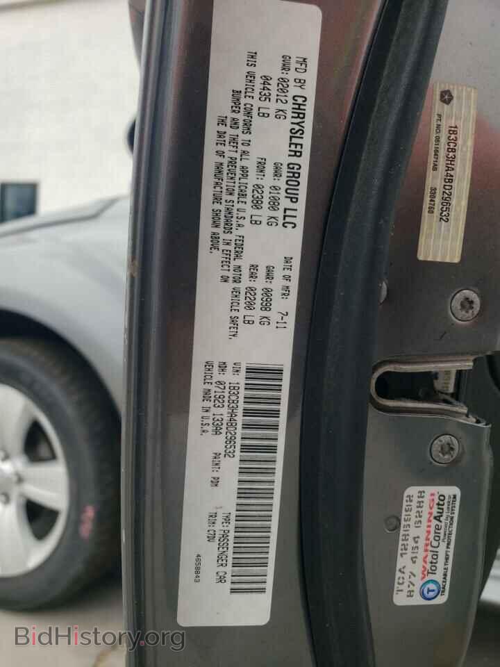 2011 DODGE CALIBER - VIN: 1B3CB3HA4BD296532 - Фото 10