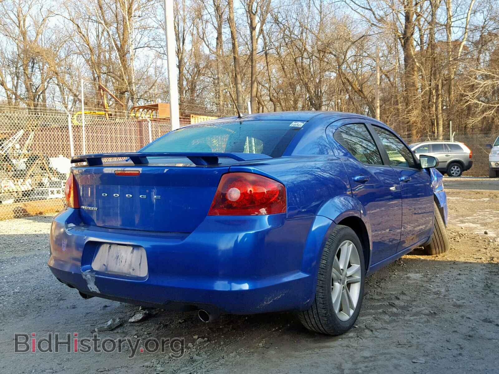 2013 DODGE AVENGER - VIN: 1C3CDZAG3DN548850 - Фото 4