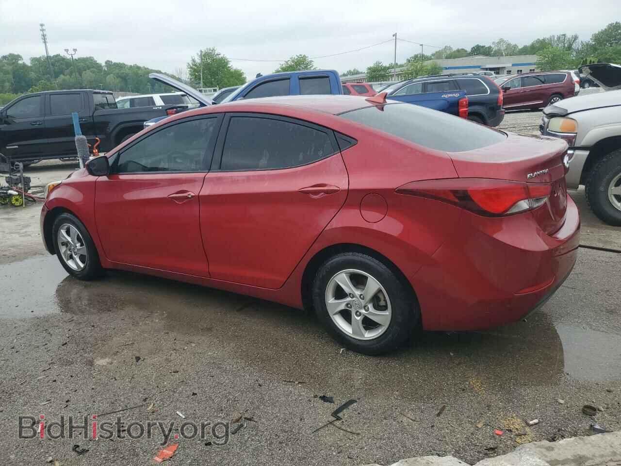 2014 HYUNDAI ELANTRA - VIN: 5NPDH4AE2EH531657 - Фото 2
