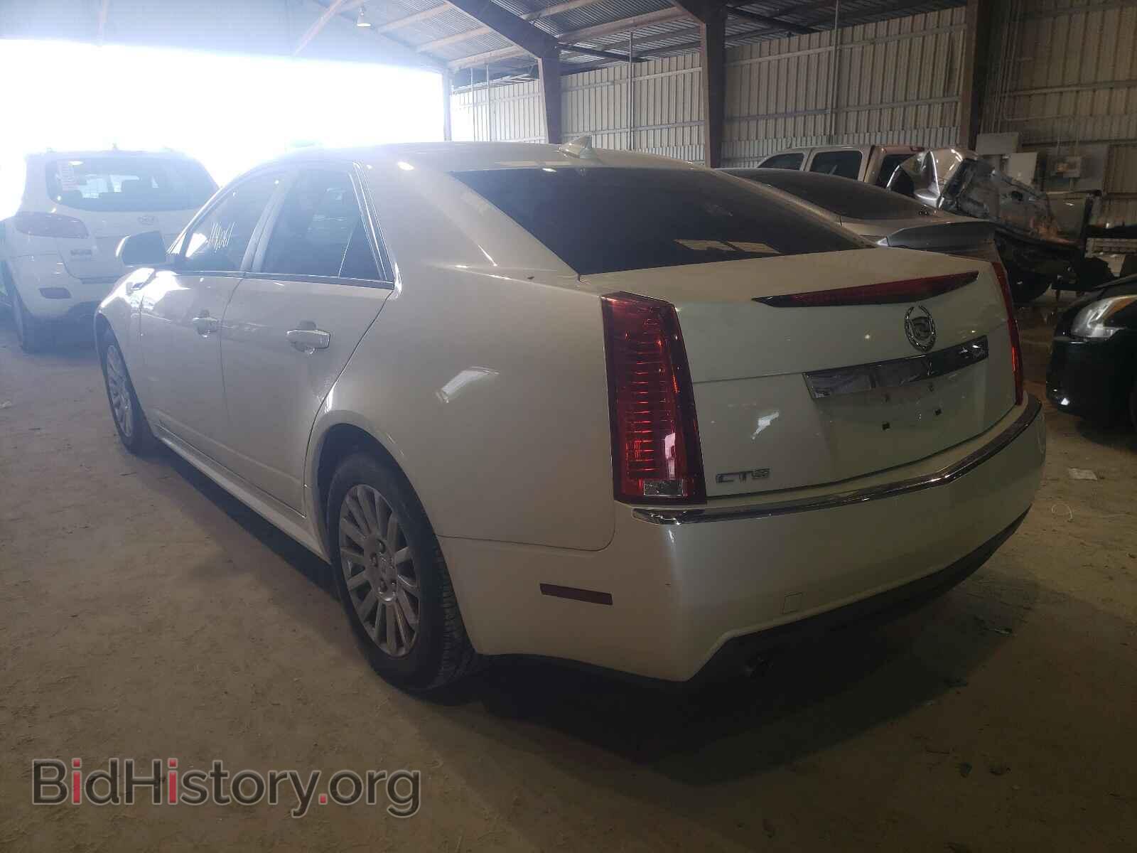 2012 CADILLAC CTS - VIN: 1G6DA5E50C0155655 - Фото 3