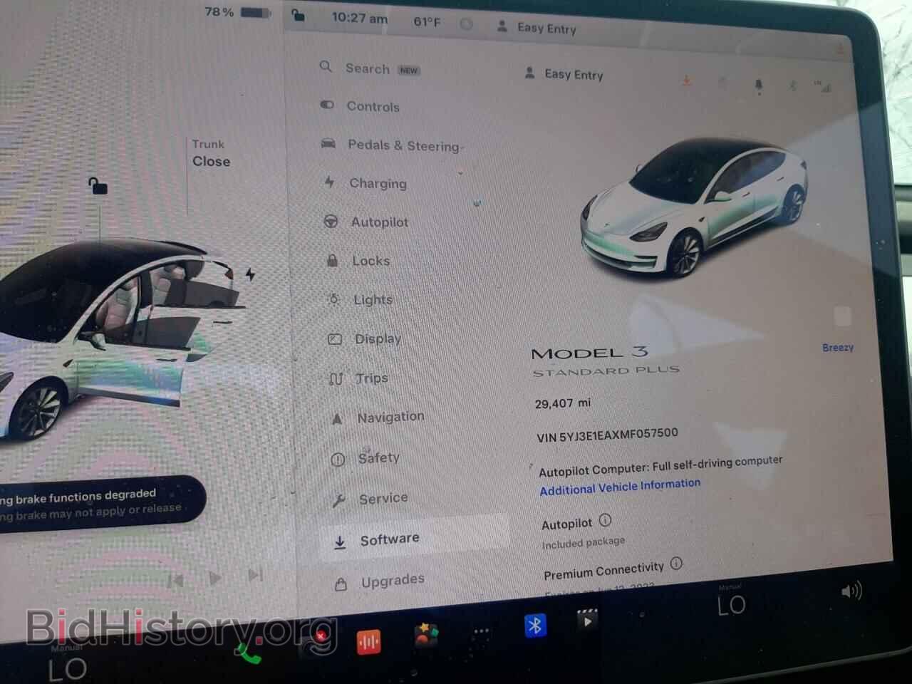 2021 TESLA MODEL 3 - VIN: 5YJ3E1EAXMF057500 - Photo 9