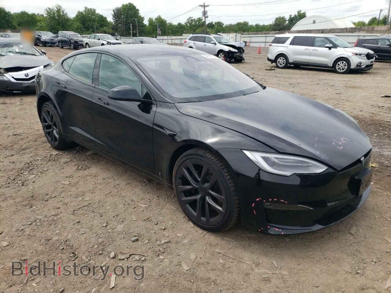 2021 TESLA MODEL S - VIN: 5YJSA1E57MF435461 - Фото 4