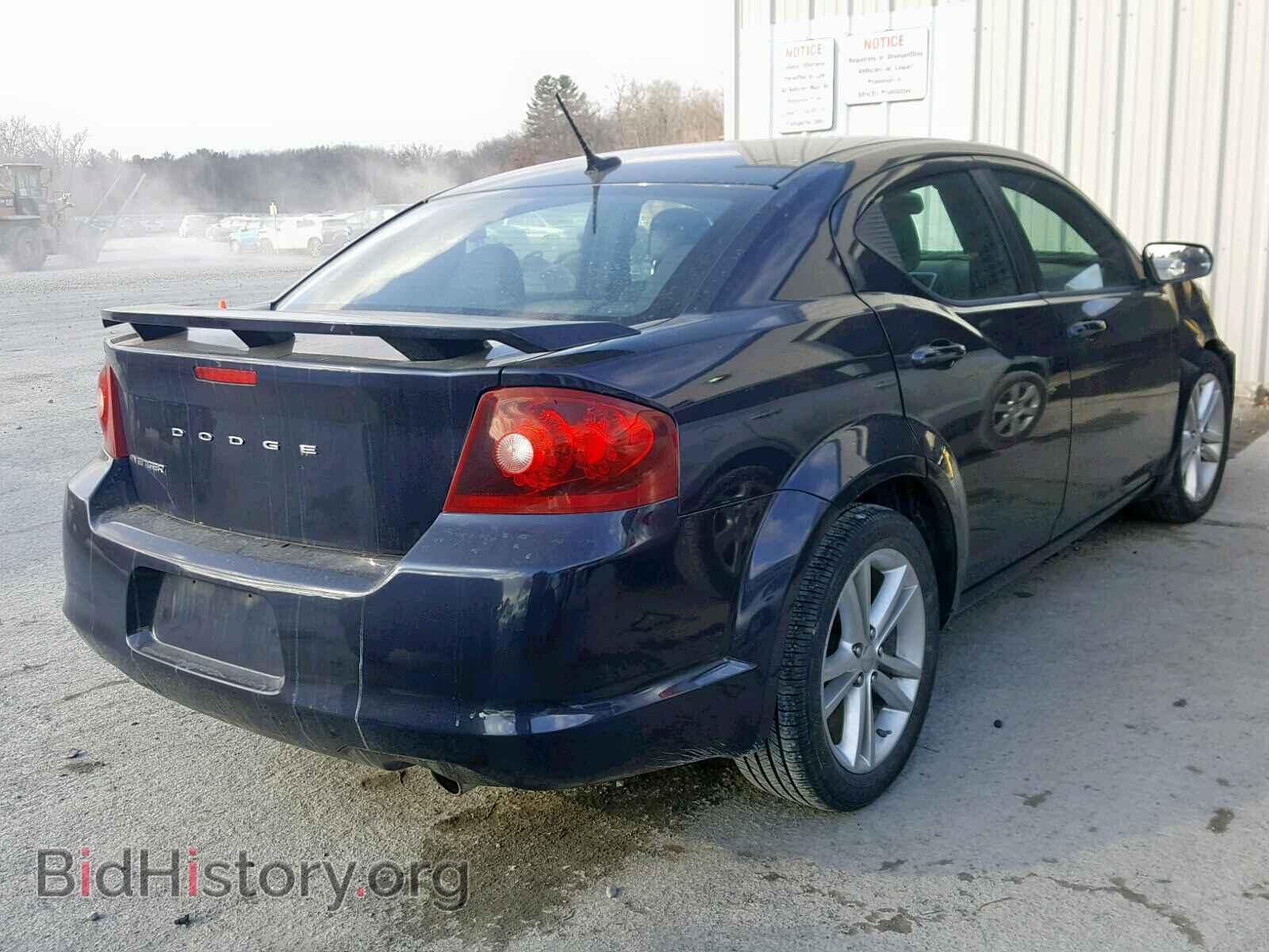 2012 DODGE AVENGER - VIN: 1C3CDZEGXCN122906 - Фото 4