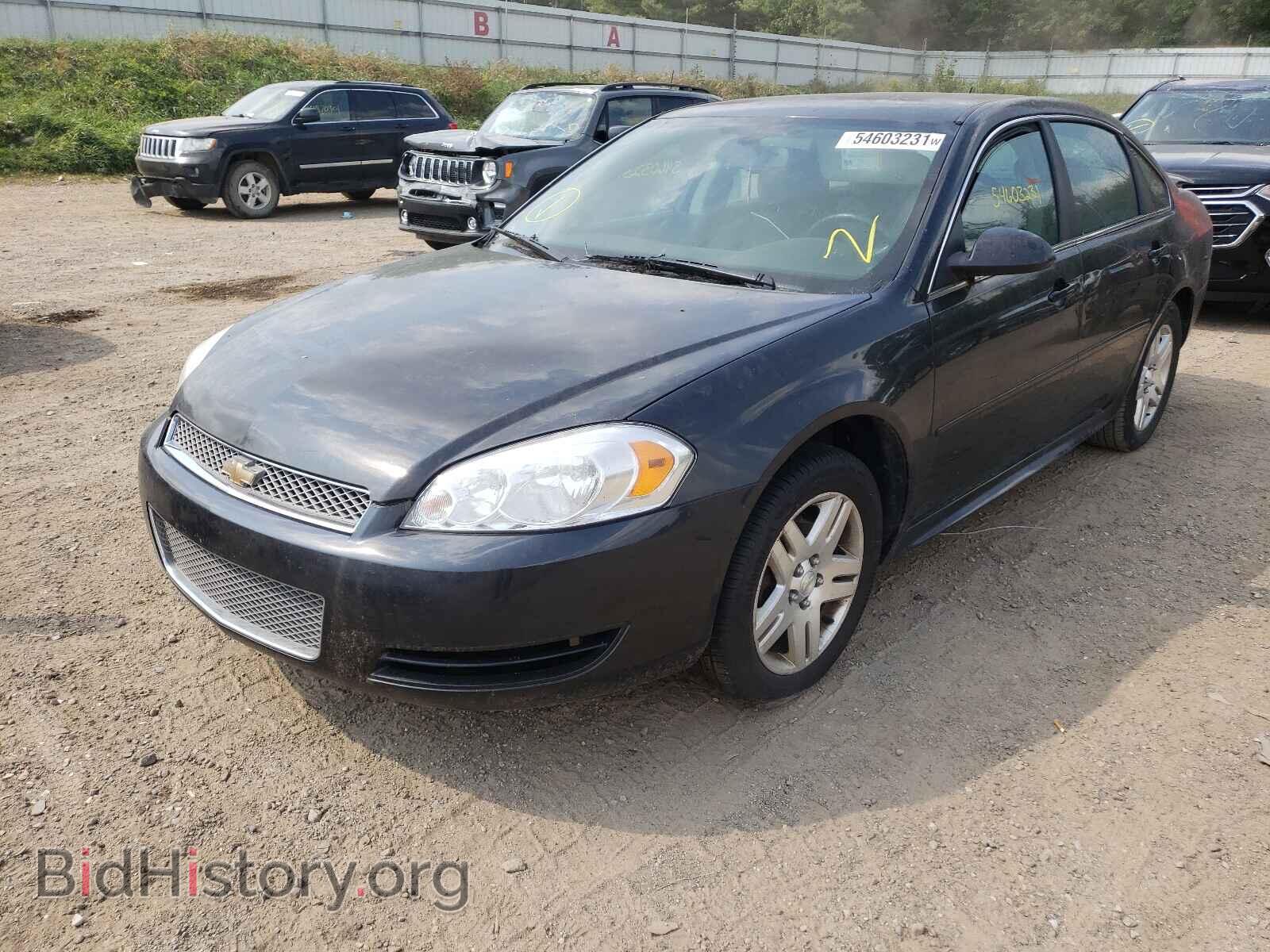 2012 CHEVROLET IMPALA - VIN: 2G1WB5E32C1146762 - Фото 2