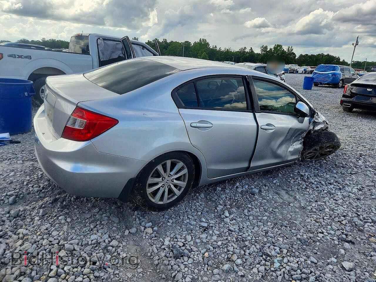 2012 HONDA CIVIC - VIN: 19XFB2F99CE016540 - Фото 3