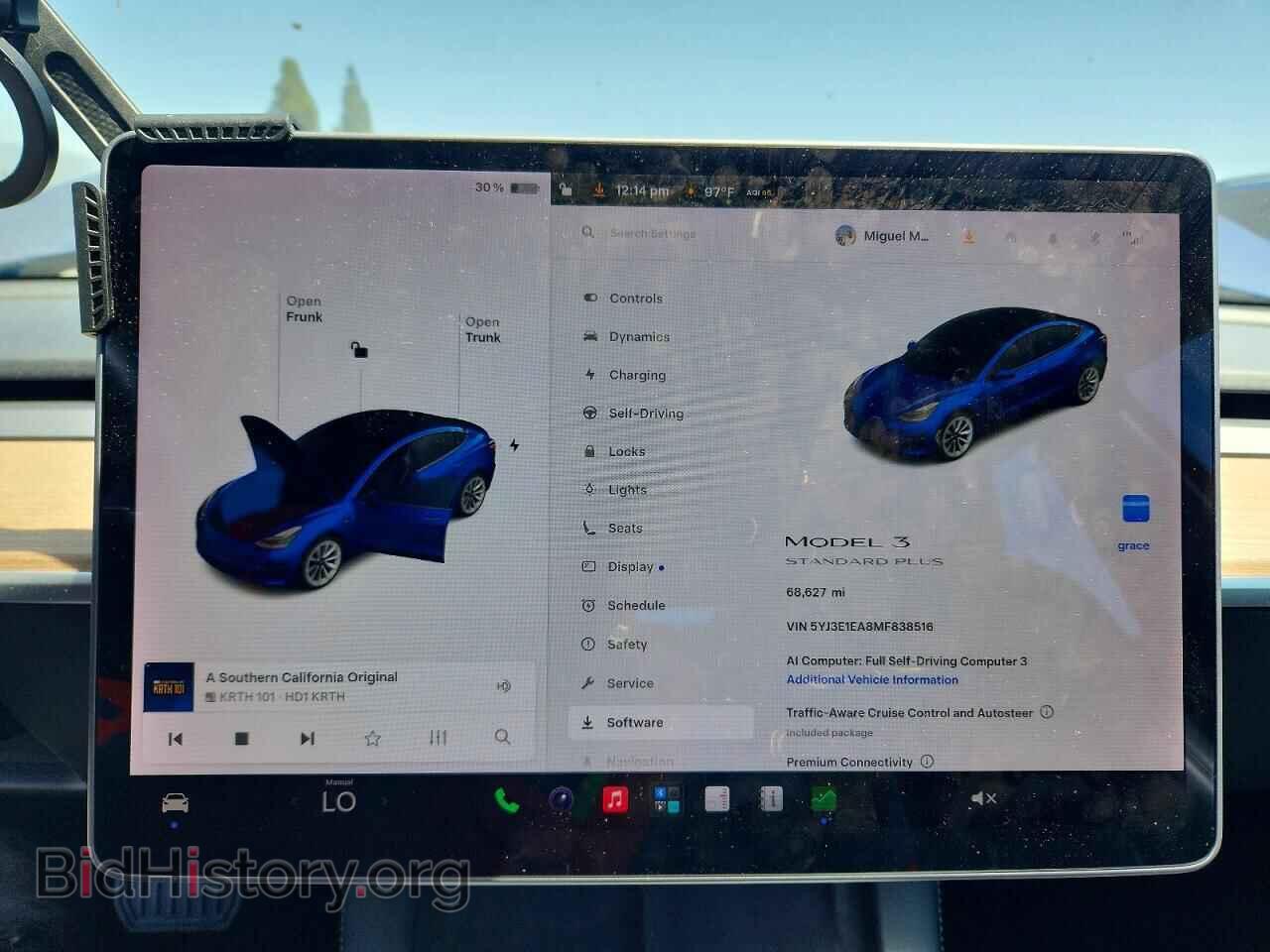 2021 TESLA MODEL 3 - VIN: 5YJ3E1EA8MF838516 - Photo 9
