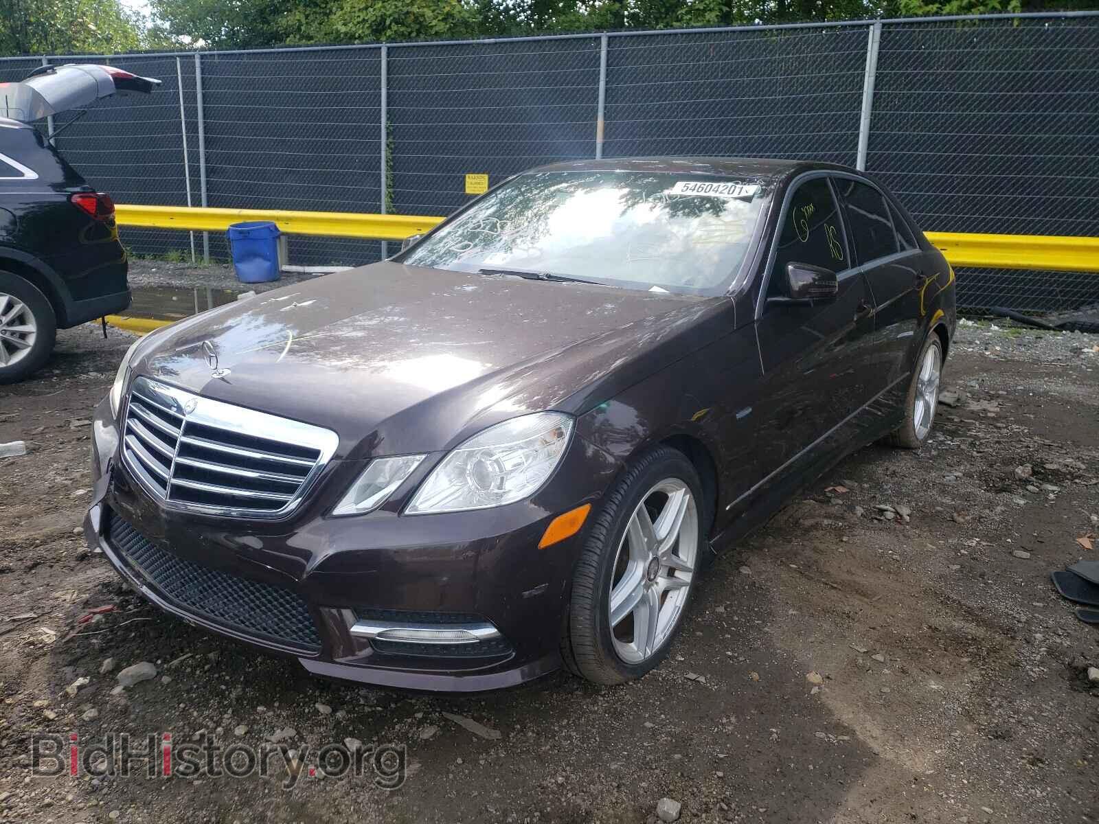 2012 MERCEDES-BENZ E-CLASS - VIN: WDDHF8JB2CA629277 - Photo 2