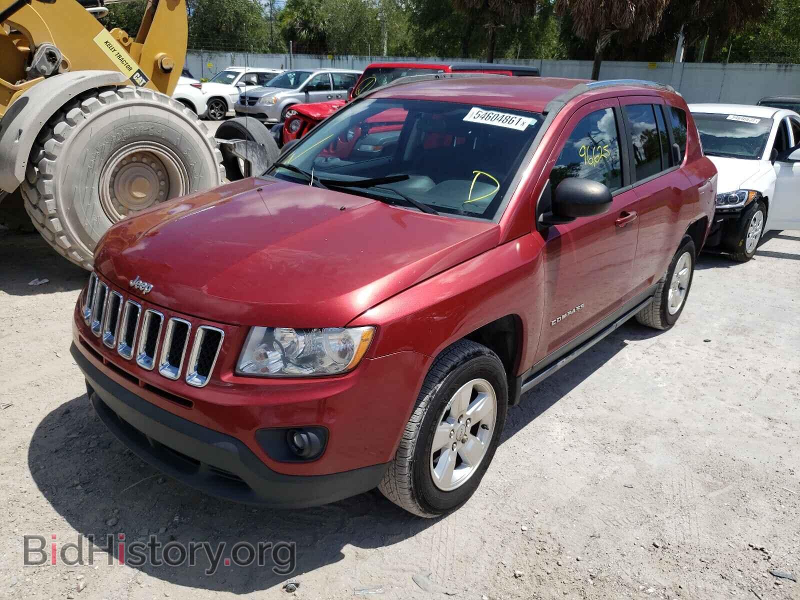 2013 JEEP COMPASS - VIN: 1C4NJCBA6DD168847 - Photo 2