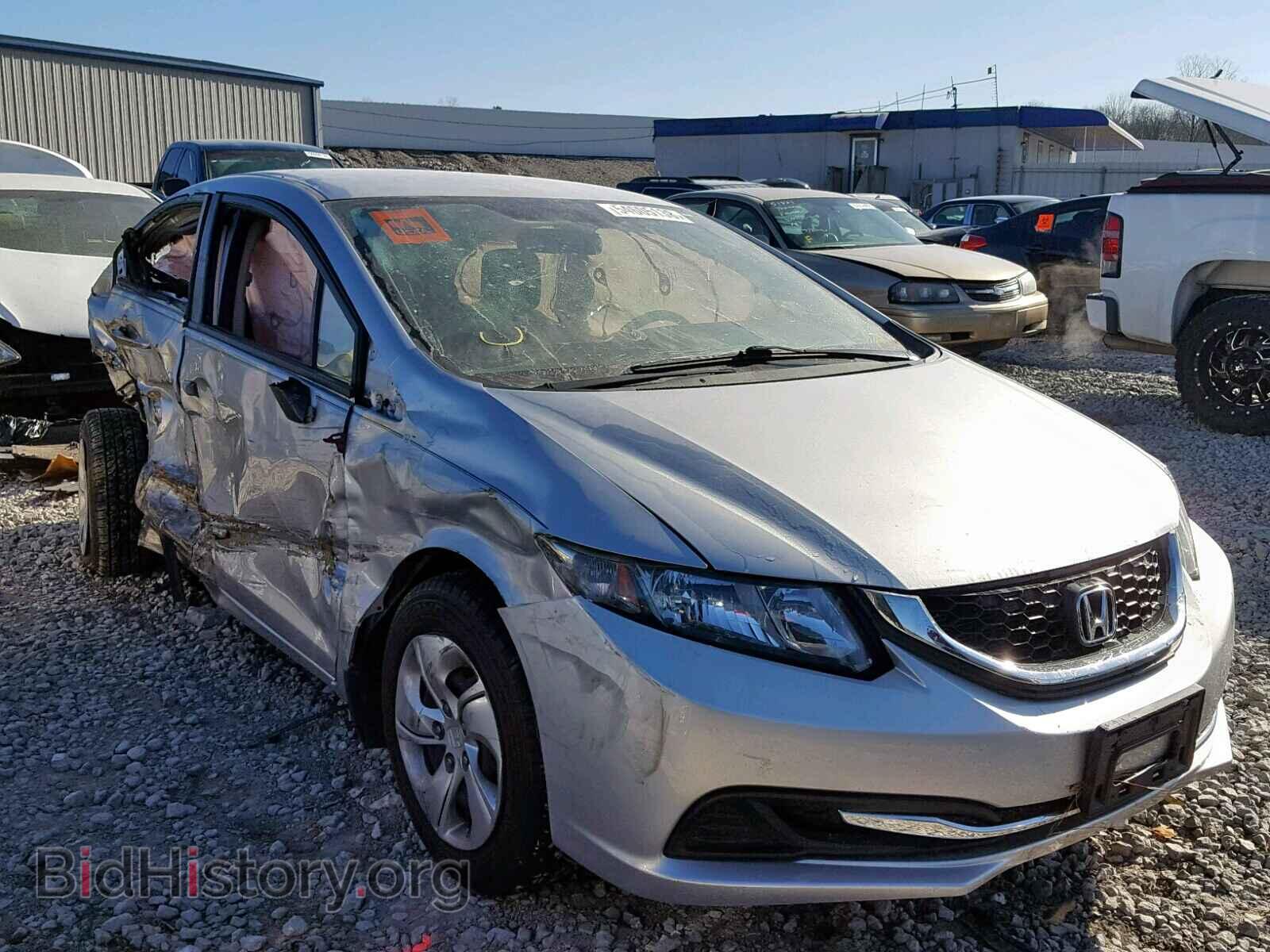 Фотография 19XFB2F56EE017175 - HONDA CIVIC LX 2014