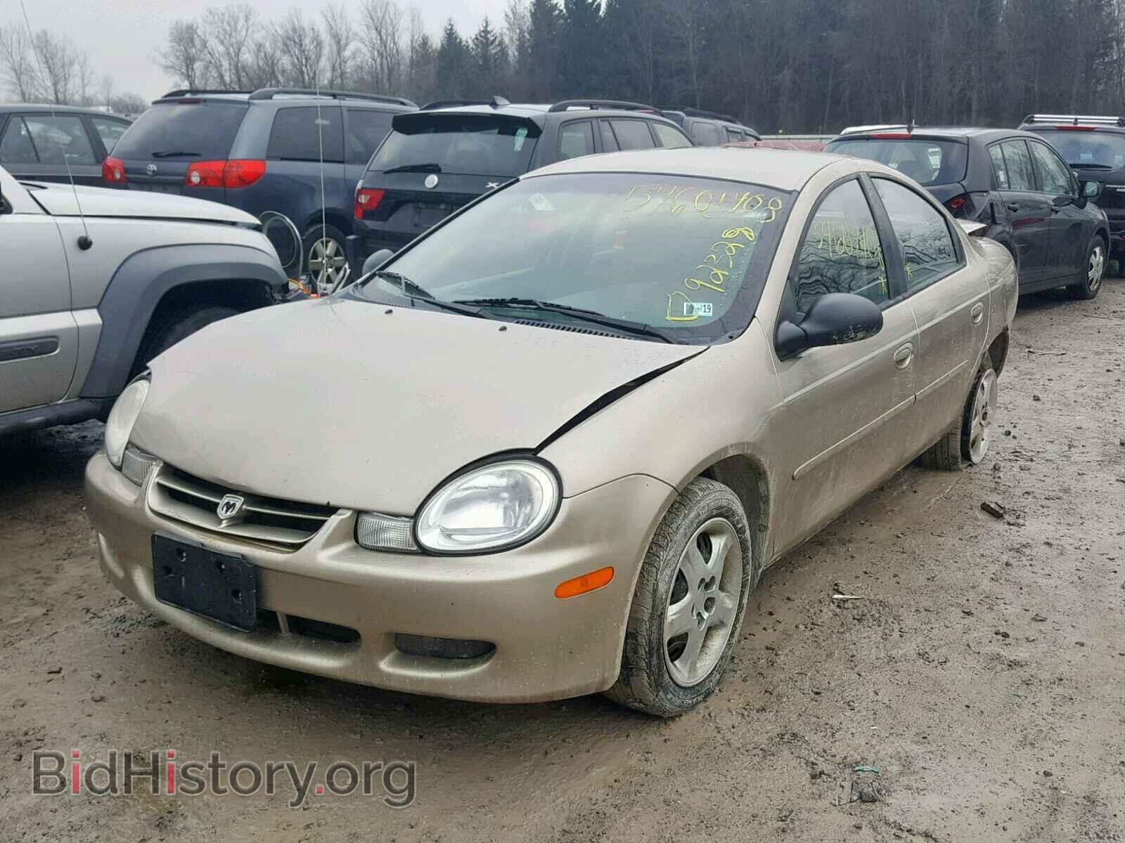 2002 DODGE NEON - VIN: 1B3ES46C52D634135 - Фото 2
