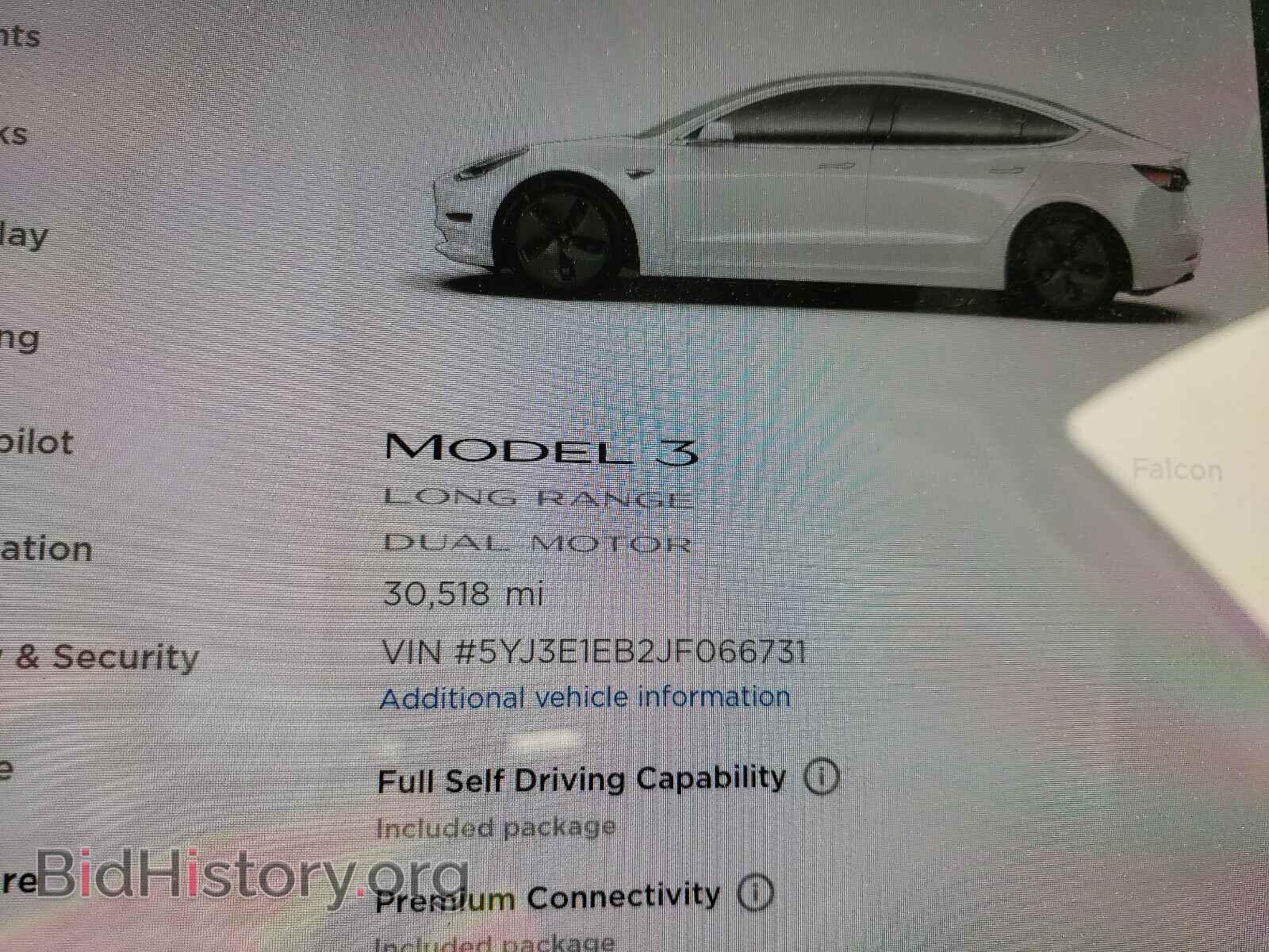 2018 TESLA MODEL 3 - VIN: 5YJ3E1EB2JF066731 - Фото 8