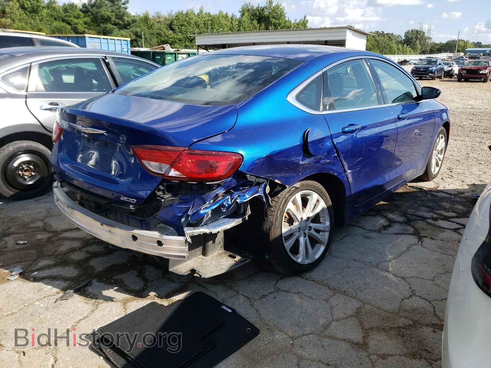 2016 CHRYSLER 200 - VIN: 1C3CCCAB9GN113369 - Фото 4