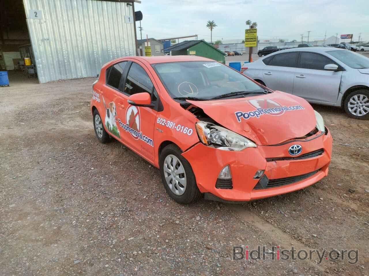 Фотография JTDKDTB39C1017464 - TOYOTA PRIUS 2012