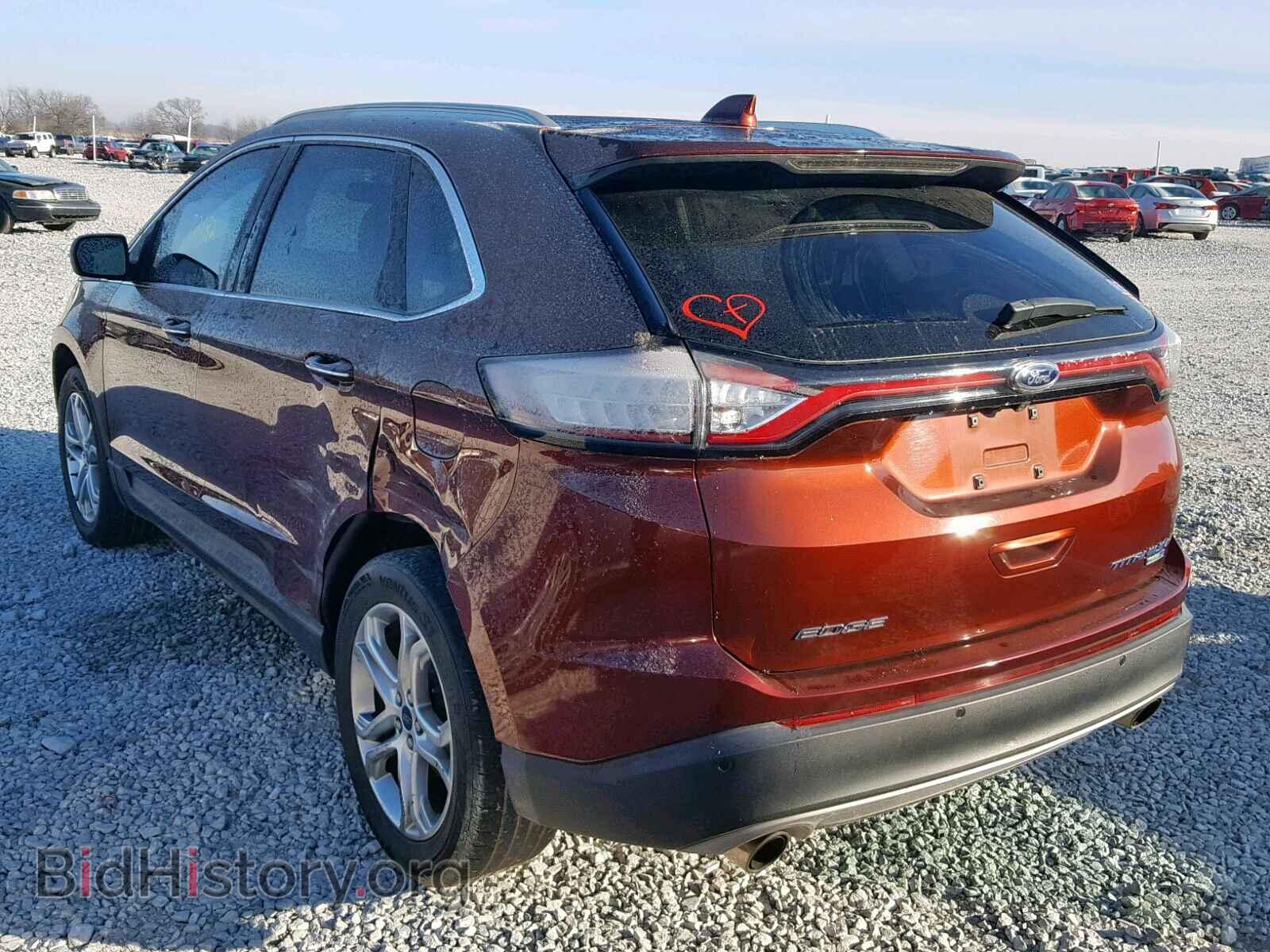2015 FORD EDGE TITAN - VIN: 2FMTK4K90FBB62353 - Photo 3