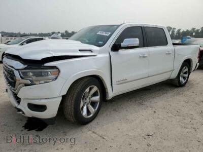 2022 RAM 1500 Limited, white — VIN 1C6SRFHT8NN167577, Copart