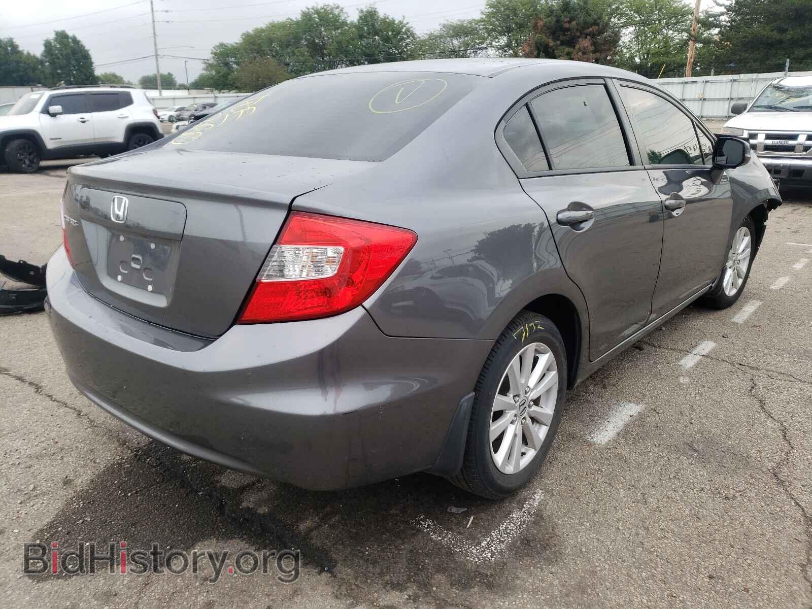 2012 HONDA CIVIC - VIN: 19XFB2F99CE037629 - Фото 4