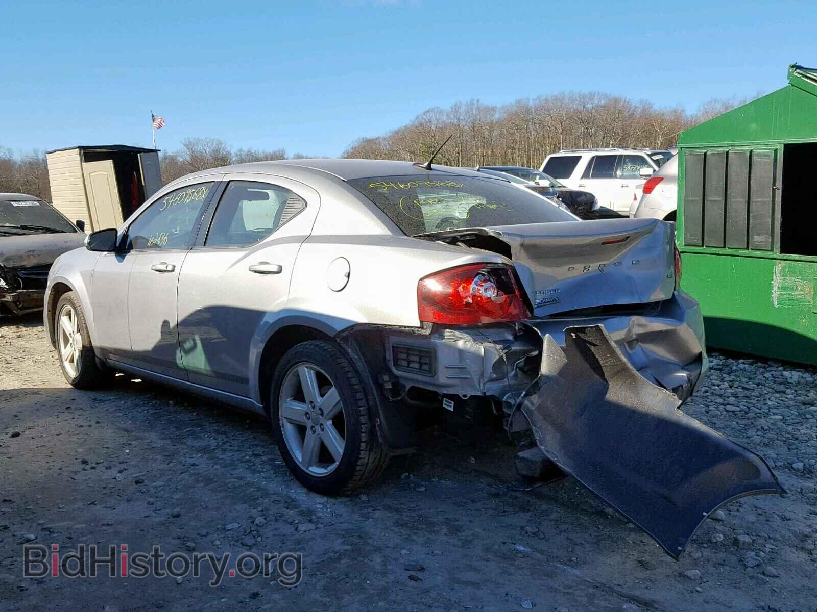 2013 DODGE AVENGER - VIN: 1C3CDZCB1DN707494 - Photo 3