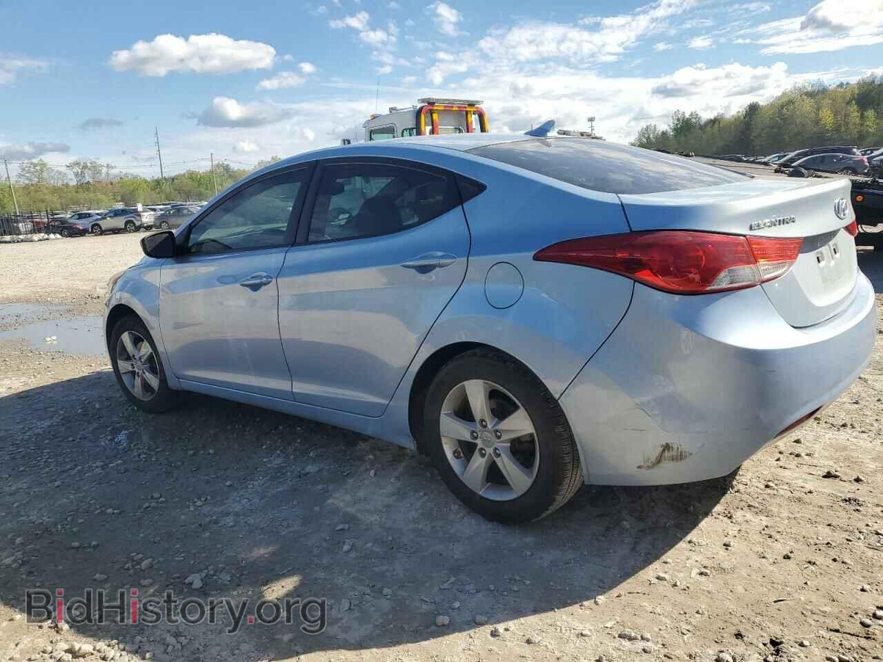 2012 HYUNDAI ELANTRA - VIN: KMHDH4AEXCU359358 - Фото 2