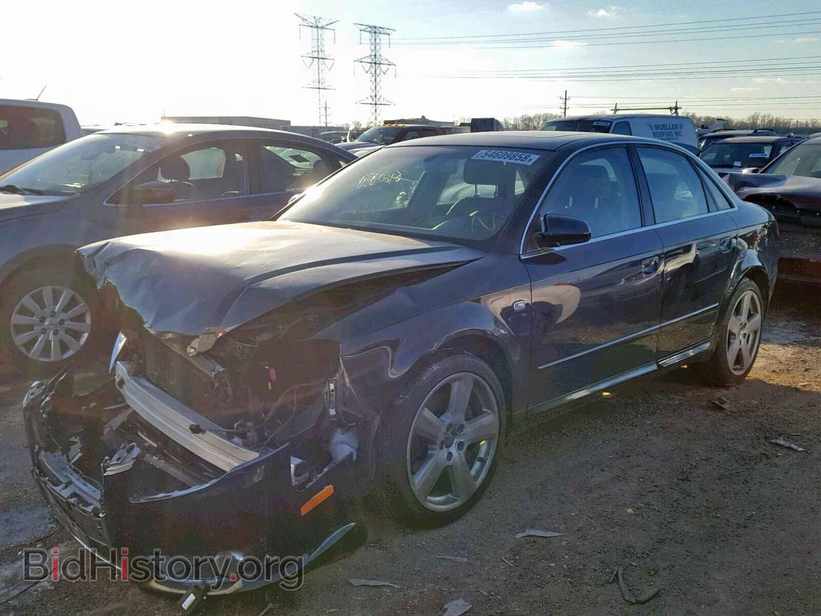2008 AUDI A4 - VIN: WAUDH78E38A154739 - Фото 2