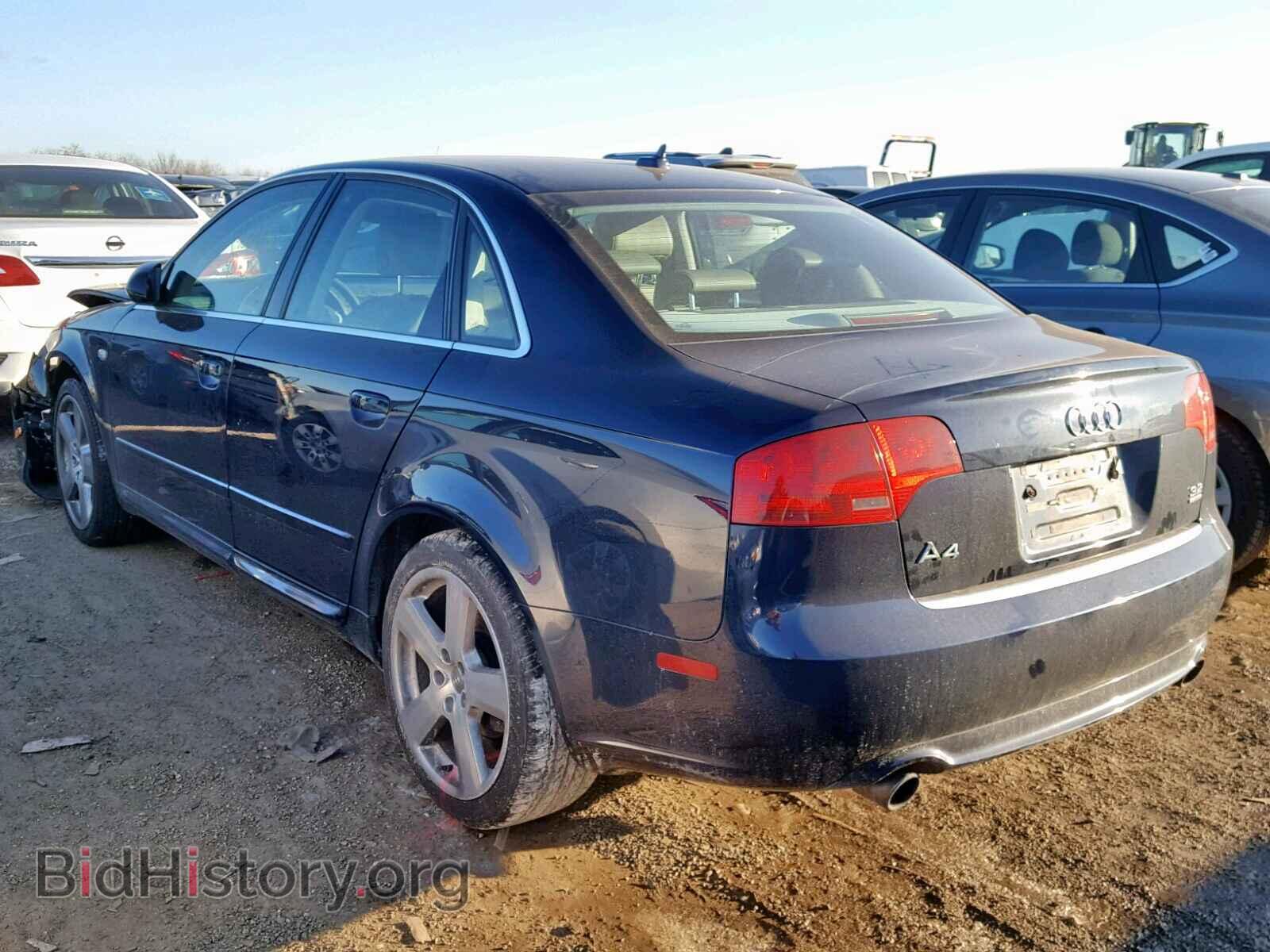 2008 AUDI A4 - VIN: WAUDH78E38A154739 - Фото 3