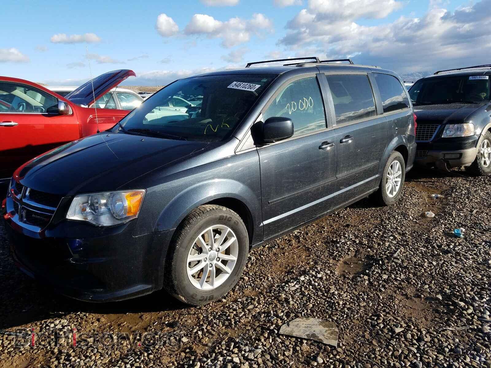 2014 DODGE CARAVAN - VIN: 2C4RDGCG8ER265419 - Фото 2