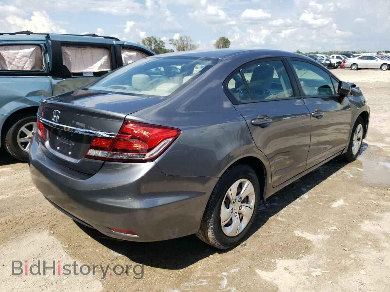2013 HONDA CIVIC - VIN: 19XFB2F52DE003644 - Фото 4