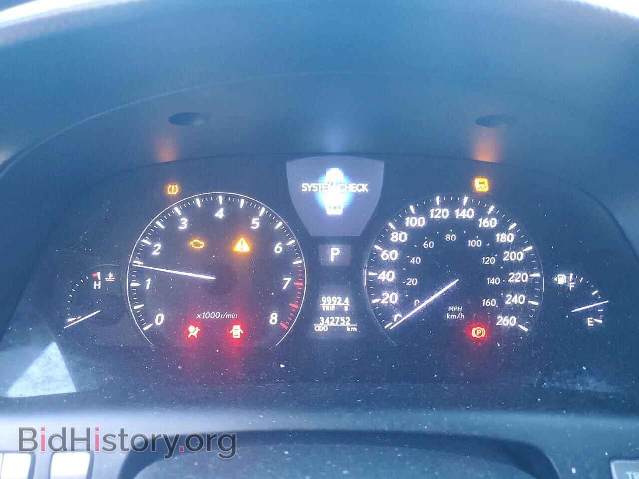 2009 LEXUS LS460 - VIN: JTHCL46F995000357 - Фото 9