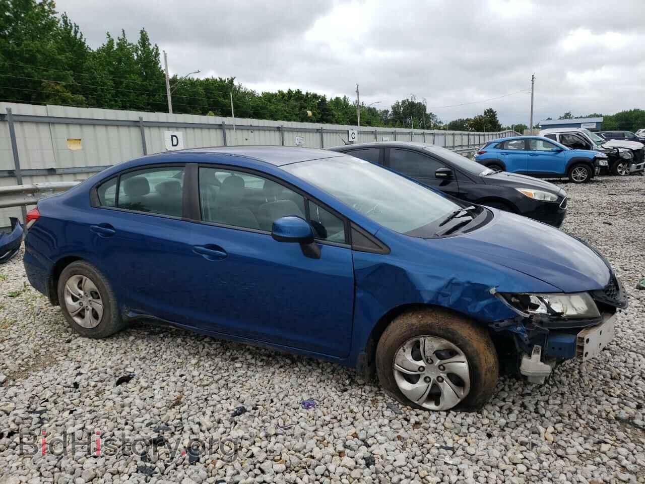2013 HONDA CIVIC - VIN: 19XFB2F52DE018323 - Фото 4