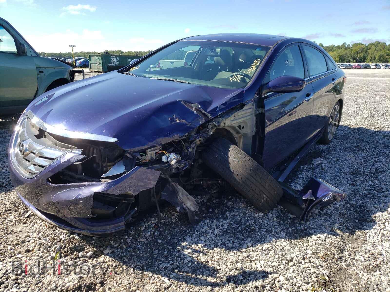 2013 HYUNDAI SONATA - VIN: 5NPEC4AB6DH756879 - Фото 2