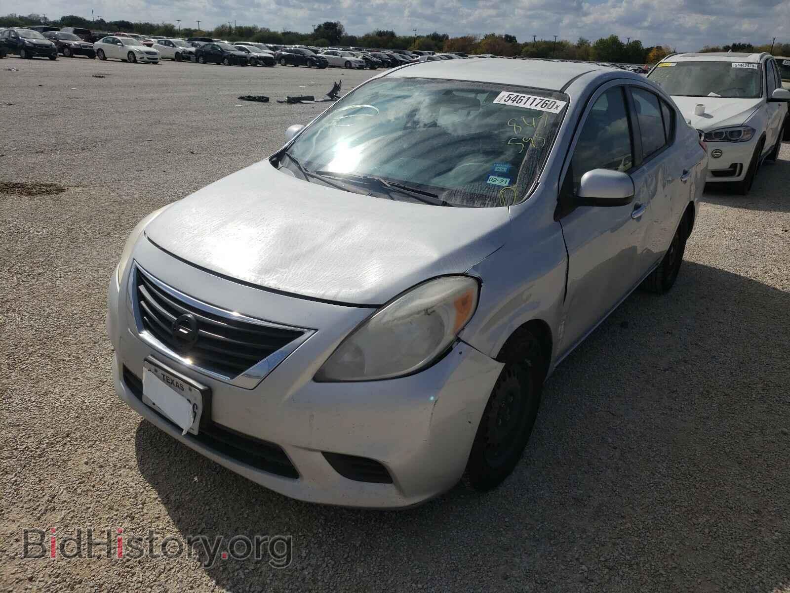 2013 NISSAN VERSA - VIN: 3N1CN7AP7DL847595 - Фото 2