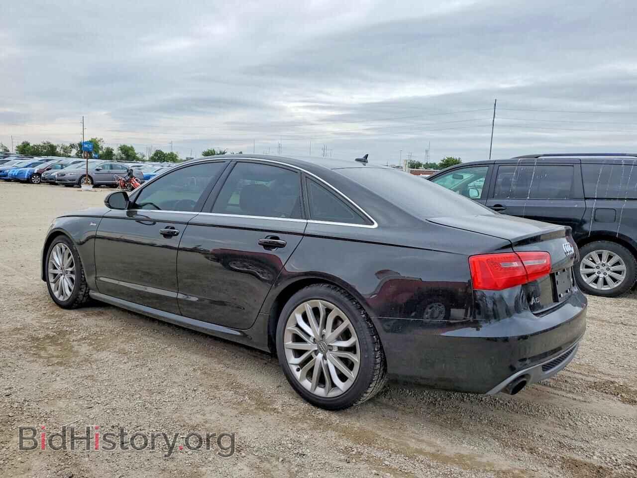 2013 AUDI A6 - VIN: WAUHGAFC1DN103228 - Фото 2