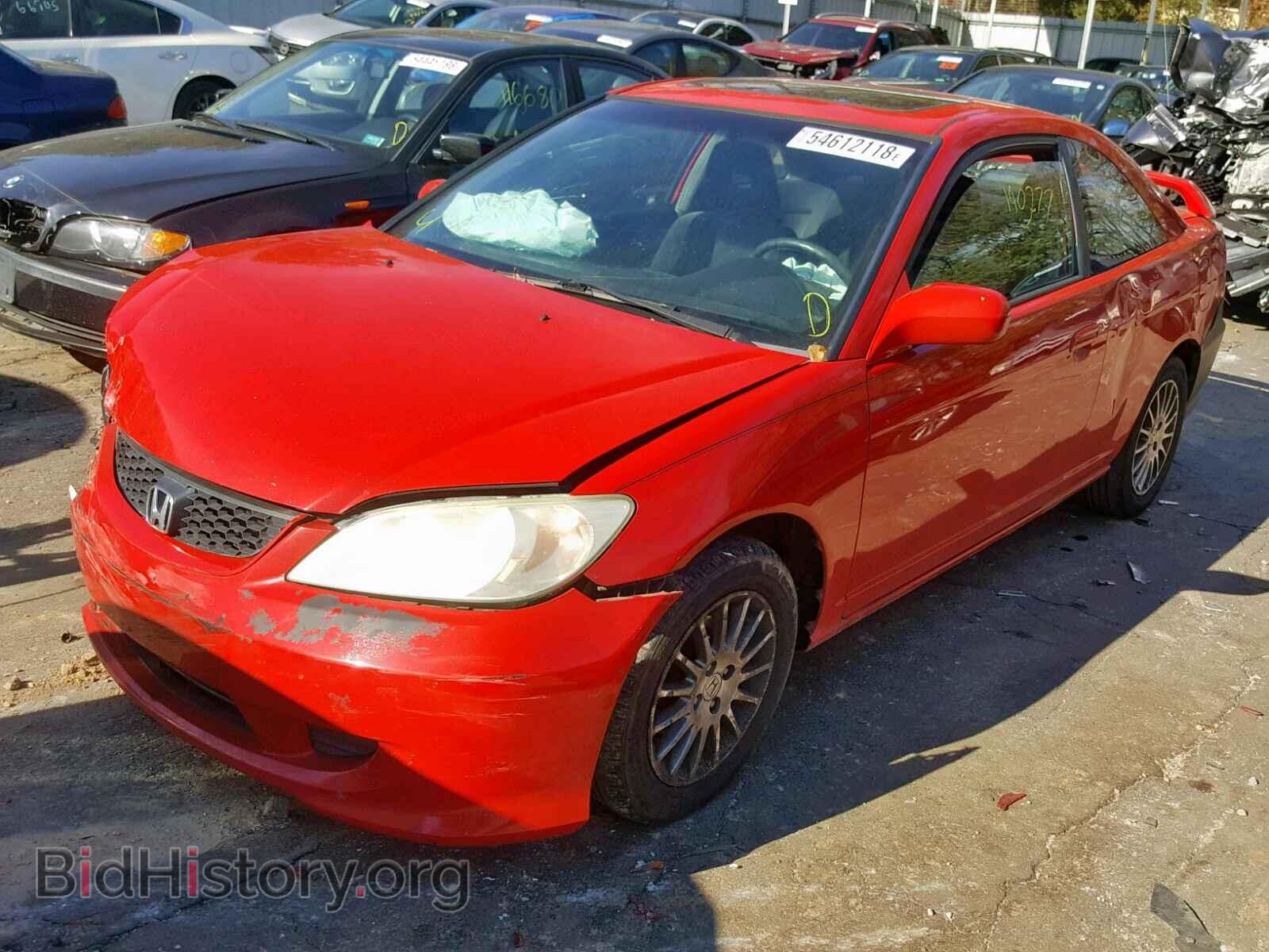 2005 HONDA CIVIC - VIN: 1HGEM22965L019421 - Фото 2