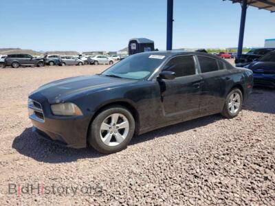 2012 Dodge CHARGER SE, черный — VIN 2C3CDXBG1CH206985, Copart