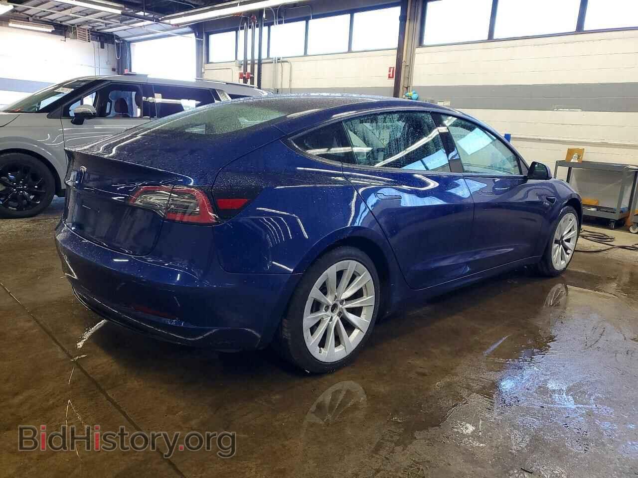 2022 TESLA MODEL 3 - VIN: 5YJ3E1EA4NF191467 - Фото 3