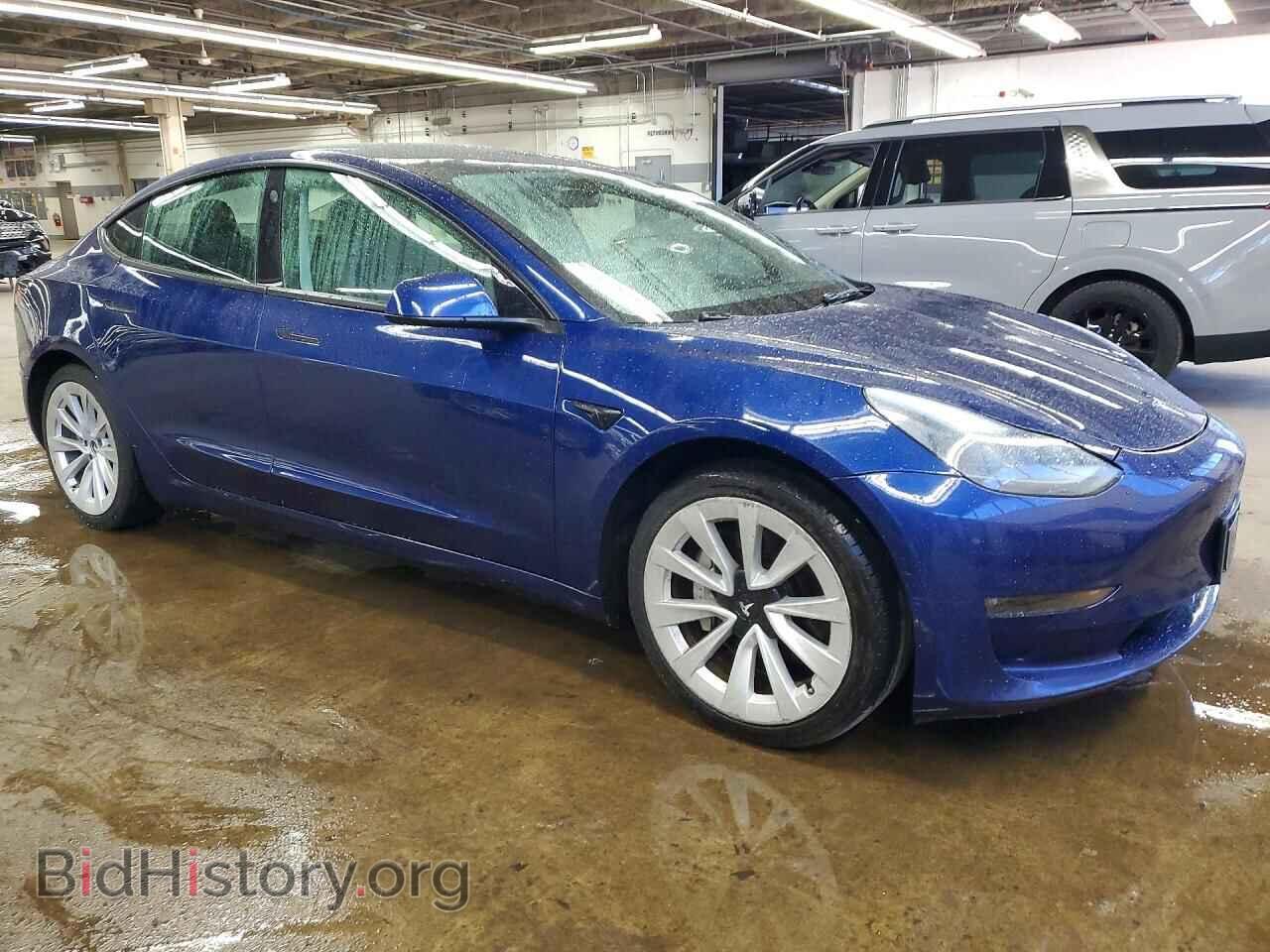 2022 TESLA MODEL 3 - VIN: 5YJ3E1EA4NF191467 - Фото 4