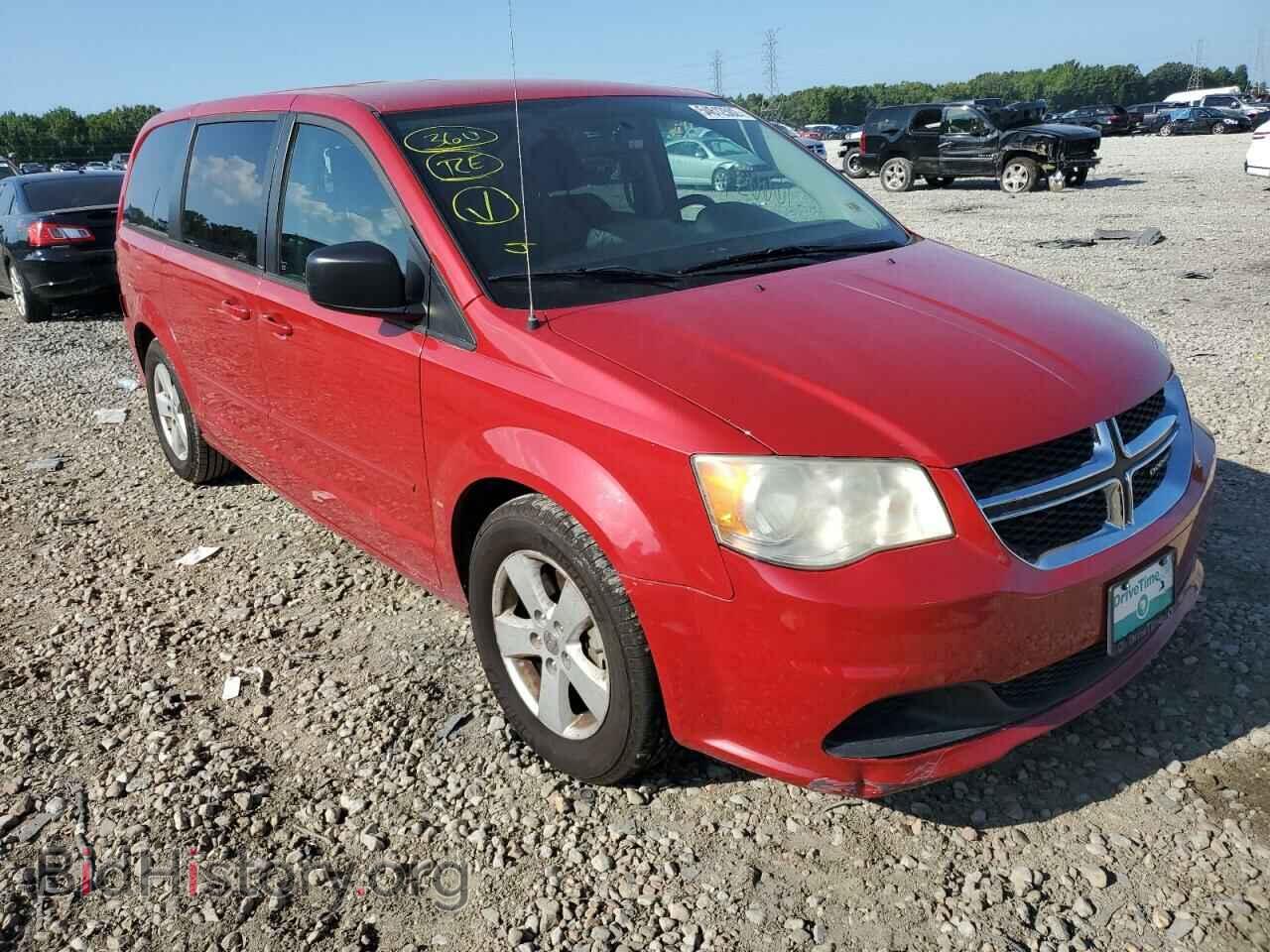 Фотография 2C4RDGBG4DR763522 - DODGE CARAVAN 2013