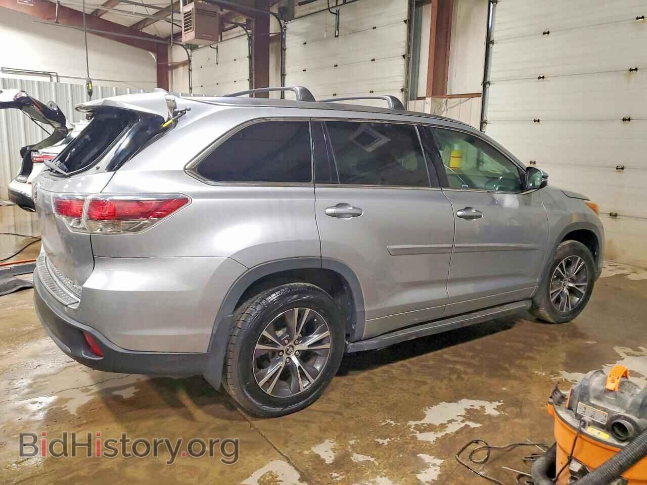 2016 TOYOTA HIGHLANDER - VIN: 5TDJKRFH3GS279175 - Фото 3