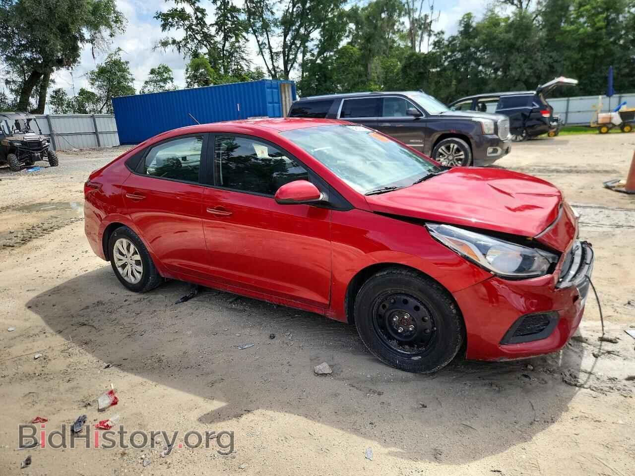 2018 HYUNDAI ACCENT - VIN: 3KPC24A34JE004861 - Фото 4