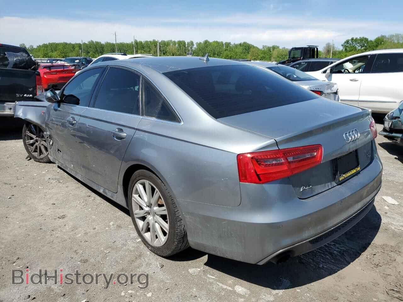 2014 AUDI A6 - VIN: WAUHGAFC6EN006401 - Фото 2